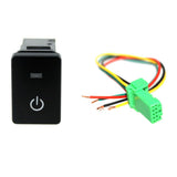 Maxbell 6x4-Pole Push Button Switch Blue LED for Starting Pattern for