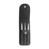 Maxbell Maxbell 3x Stainless Steel Eyebrow Plucking Clip brow Hair Removing Tweezer Black