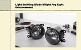 Light-emitting diode fog light assembly, projector fog lights, double lens, compatible with vehicles from 2020-2021. Halogen other