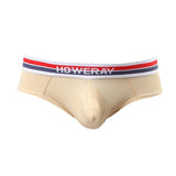 Maxbell Sexy Men Low Rise Briefs Underwear Panties Underpants Shorts M Beige - Aladdin Shoppers