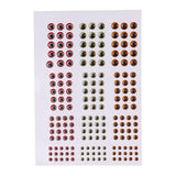 Maxbell Maxbell 3D Fishing Eyes 183pcs Fishing Lure Eyes Great Accessory For Make Fishing Bait, Lures, Crafts
