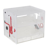 Maxbell 2pcs/set Acrylic Storage Drawer Rack Acrylic Organizer Tray Drawer