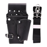Maxbell Hairdresser Bag Black Hairdresser Scissor Holster Pouch Bag for Hair Stylist