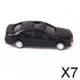 Maxbell 7x50pcs Painted Model Cars Building Train Layout Scale N (1 to 150)
