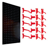 Maxbell Wall Pegboard Organizer Pegboard Panels for Craft Room Living Room Workbench