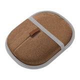 Maxbell Pet Hair Removal Glove for Cats Dogs Portable Electrostatic Pet Hair Remover Brown