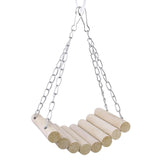 Maxbell Maxbell Mouse Parrot Bird Cat Hamster Wooden Hanging Swing Toys