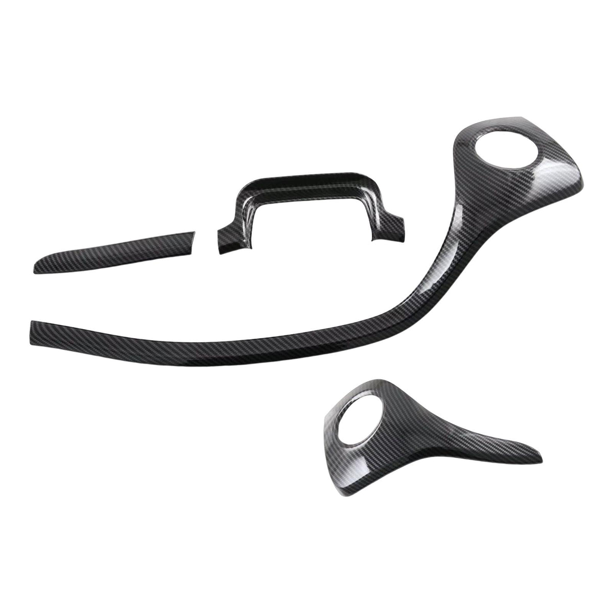 Maxbell 4Pcs Right Central Console Trim Cover for Byd Yuan Plus 2022 Durable