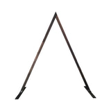 Maxbell Wooden Wedding Arch 250cm Wedding Backdrop Stand for Ceremony Beach Proposal