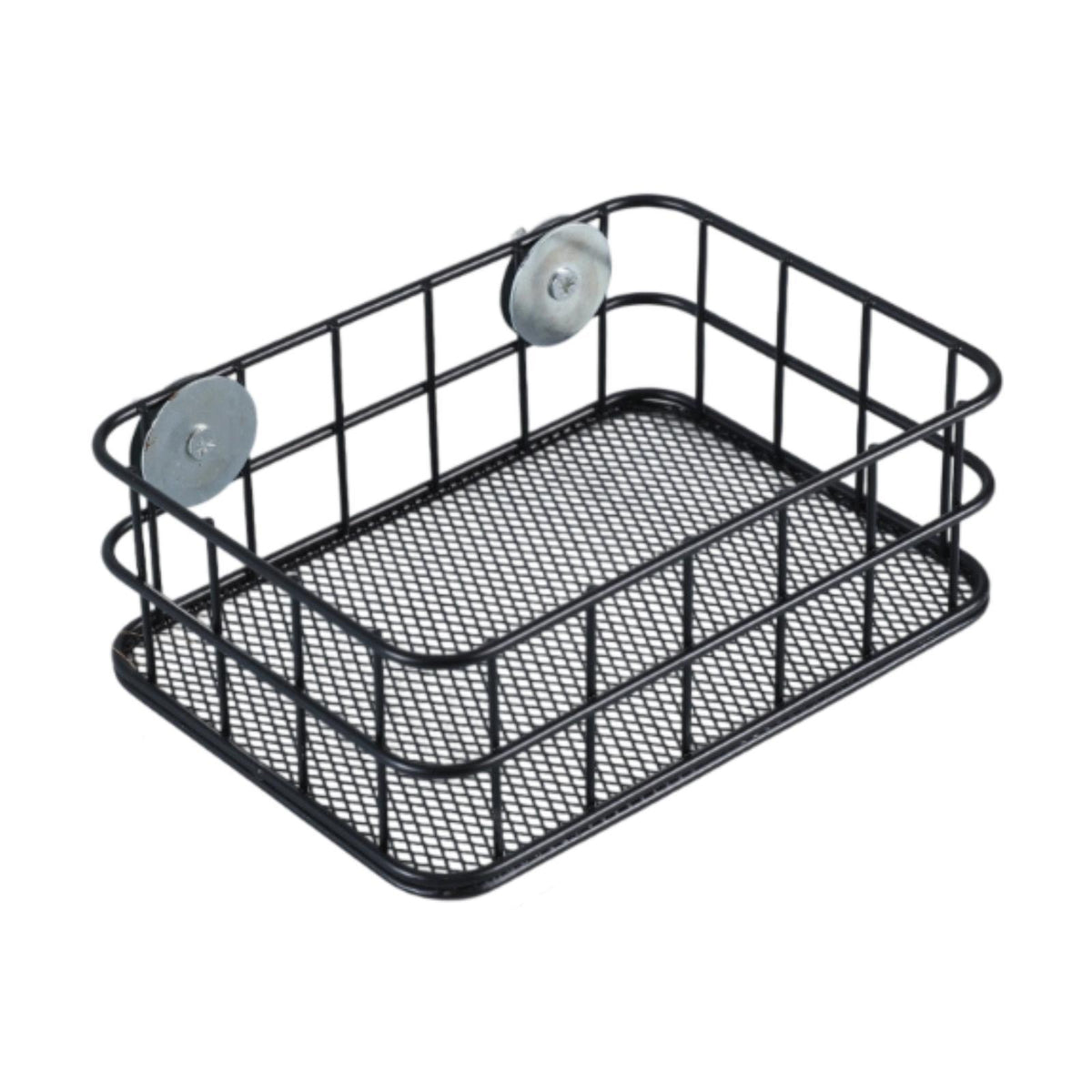 Maxbell Parrot Perch Platform Iron Bird Toy Grid Perch for Budgie Parakeets Cockatoo Black