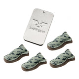 4 Pieces Gaming Finger Sleeves for Mobile Game Breathable Game Finger Covers