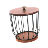 Maxbell Coffee Pod Holder Rustproof Space Saving Coffee Filter Holder for Livingroom With Lid