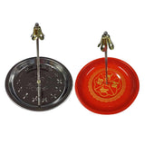 Maxbell 2Pcs Adjustable Incense Holder Burner Plate For Sandalwood Coil