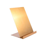 Maxbell Shirts Display Stand Stainless Steel Adults Shirt Support for Home Countertop gold