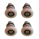 Maxbell 7x4 X Replacement Shower Door Roller Wheel Runner Diameter 27mm