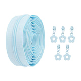 Maxbell Nylon Coil Zippers Supplies Sewing Zippers for Craft Bags Tailors DIY Sewing Light Blue