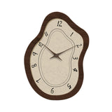 Creative Wall Clock French 16" Wall Hanging Clock for Office Kitchen Bedroom Style B