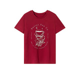 Maxbell Maxbell T Shirt for Women Summer Activewear Crew Neck Shirt for Office Street Hiking M Red