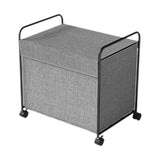 Maxbell Laundry Basket with Wheels Multiuse Storage Bin for College Bedroom Bathroom