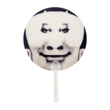 Maxbell Round Fan Lightweight DIY Crafts Decorative Fan for Dance Party Decor Travel Style C