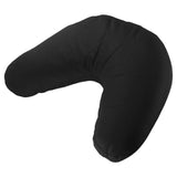 Meditation Cushion Gifts V Shape Accessories for Buddhist Low Seat Men Women Black