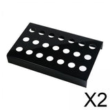 Maxbell 2xIce Cream Cone Stand Decorative Cupcake Baking Rack for Baking Party Cooking 22.5cmx14cmx3cm