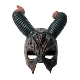Maxbell Halloween Mask Decoration Props Realistic Head Maskk for Club Bar Masquerade
