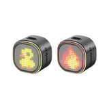 Bike Smart Brake Sensing, light-emitting diode Rear Light, Waterproof, Universal Universal Charging PortC-type port, Night Riding Black 2pcs other