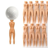 Maxbell 10pcs Golf Tee Multifunction Nude Lady Divot Tools Tees SNOO2