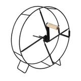 Maxbell Garden Hose Reel Cart Iron Pressure Washer Hose Reel for Wall Floor Cleaning Standing Leg Type