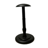 Maxbell Hat Stand Multifunction Wood Hat Display Stand for Salon Home Clothing Store L Black