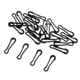 Maxbell 2x25pcs Fishing Snap Swivel Hook Hawaii Snap Bass Fishing Connector S