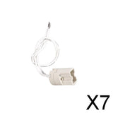 Maxbell 7xG8.5 Socket Ceramic Light Holder 2A 750V