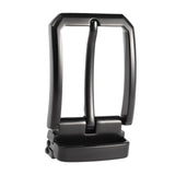Maxbell 3xBelt Buckle Rectangular Metal 35 mm Classic Heavy Duty Pin Buckle Black
