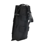 Maxbell Radio Holder Nylon Elastic Strap Flip Cover Pouch  Black