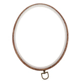 Maxbell 4pcs Plastic Oval Cross Stitch Hoops Needlework Embroidery Sewing Hoops
