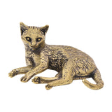 Maxbell Miniature Cat Figurine Artwork for Anniversary Table Centerpiece Dining Room