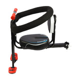 Maxbell Portable Electric Bike Kids Seat and Backrest Armrest for City Bicycles Blue