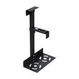 Maxbell Mainframe Hanger Flexible Sturdy Universal PC Case Holder for Home Side Wall Black