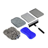Maxbell 6x Car Cleaning Kit Towels Interior Detailing Cleaner for Auto Supplies