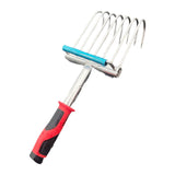 Maxbell Hand Rake Garden Tool Cultivator Garden Hand Rake for Lawn Yard Work Seaside