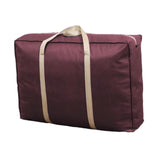 Maxbell House Moving Bag Duffle Bag for Moving House Travel Attics Under Bed Storage Burgundy 58x40x25 cm