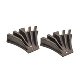 Maxbell 2 Pieces Gutter Downspout Diverters Down Spout Extenders for Lawn Brown
