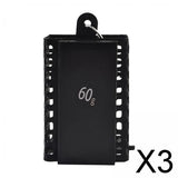 Maxbell 3xFishing Cage Feeder Outdoor Tools Fishing Lure Cage for Prawn Lobster Minnow 60g