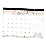 Maxbell 2026-2027 Desk Calendar Ornament Classroom Calendar for Shop Tabletop School flower