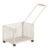 Maxbell Rolling Laundry Basket Cart Large Heavy Duty Laundry Hamper for Home Bedroom Large White