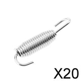 Maxbell 20xReplacement 57mm Exhaust Pipe Spring for Motorcycle Silencer Muffler