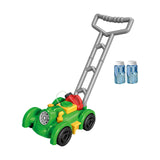 Maxbell Bubble Lawn Mower Automatic Bubble Maker for Party Supplies Outdoor New Year green