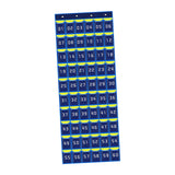Maxbell Classroom Phone Holder Pouch Supplies Storage Bag for Office Student Cabinet 60 Grids