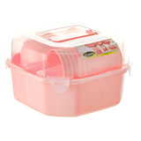 Maxbell Dinnerware Set Reusable Lightweight Outdoor Tableware for Hiking Fishing BBQ